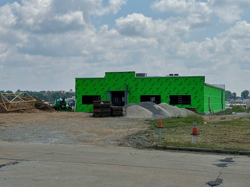 Pasta House in Cape Girardeau, Missouri, under construction